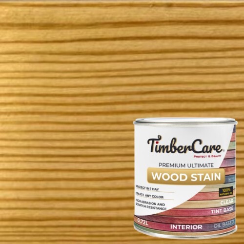 Тонирующее масло TimberCare Wood Stain (цвет: прозрачный/ Clear-Tint base), банка 0,72л