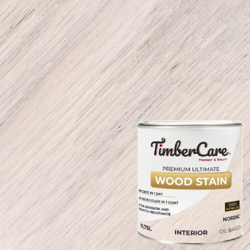 Тонирующее масло TimberCare Wood Stain (цвет: Скандинавский/ Nordic), банка 0,75л