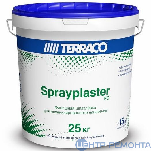 Terraco шпатлевка Sprayplaster FC 25кг