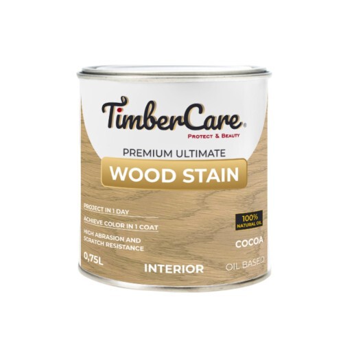 Тонирующее масло TimberCare Wood Stain (цвет: Какао/ Cocoa), банка 0,75л