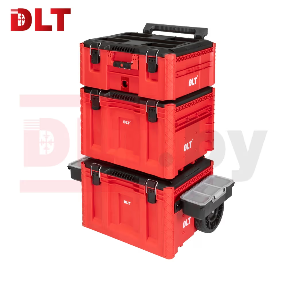 4057 Система хранения инструментов №2 DLT, серия RED PRO (кейс №2, кейс №4, кейс-тележка №2)