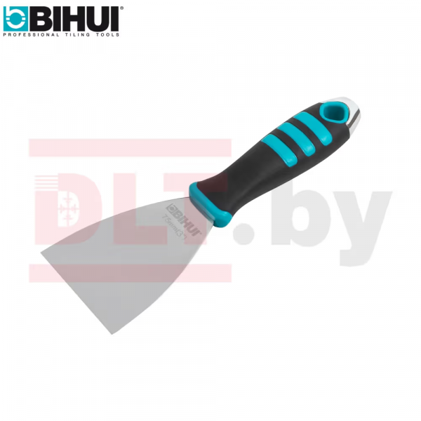 (PTT3) Шпатель малярный BIHUI, 3" (75мм) из нержавеющей стали