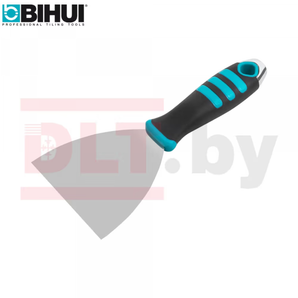 (PTT4) Шпатель малярный BIHUI, 4" (100мм) из нержавеющей стали