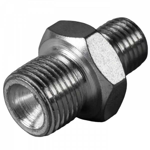100598 ASPRO Соединитель (адаптер) для шлангов 3/8" х 1/4"