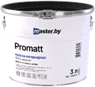 Краска master.by PROMATT интерьерная глубокоматовая белая 3л (3,8 кг)