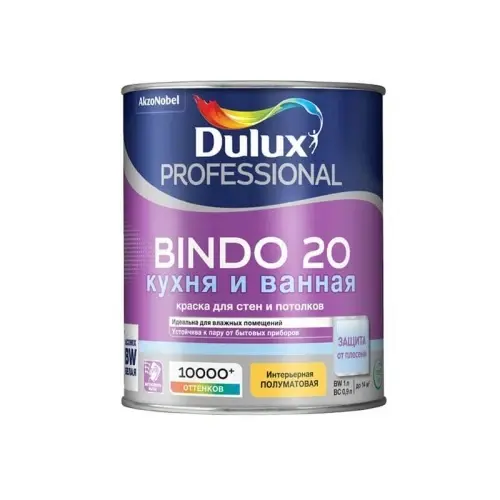 7010385 LUXIUM Краска в/д Professional BINDO 20 полуматовая BC 0,9 л