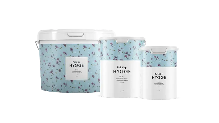 HYGGE Paint Obsidian база А 9л, краска