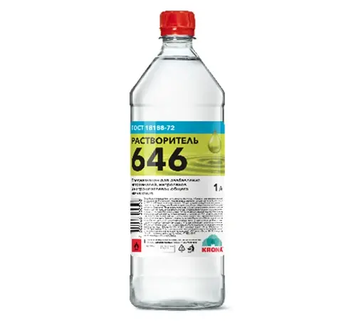 КРОНА Растворитель 646, 1 л