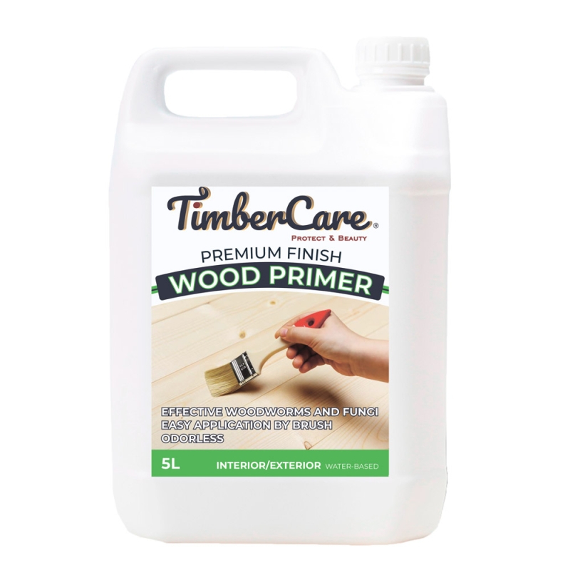 Грунт-пропитка универсальная для древесины TimberCare Wood Primer (цвет: прозрачный), канистра 5л