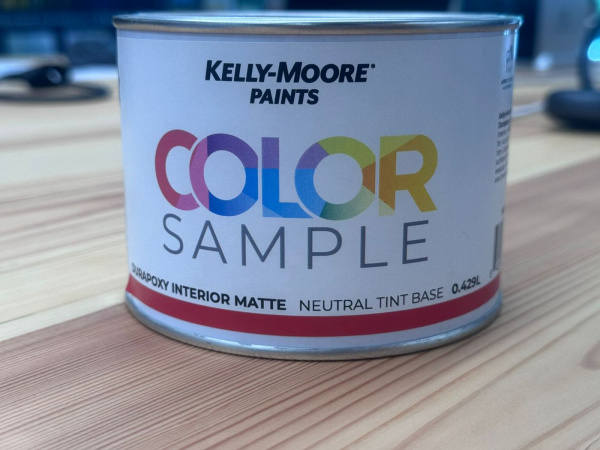 Краска-тестер для KELLY-MOORE DuraPoxy Interior (цвет: neutral base, matte), банка 0,429л