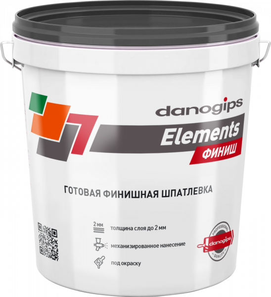 Danogips шпатлевка Elements Finish финишная 24кг (33)
