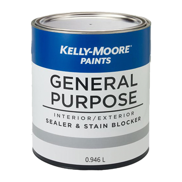 Грунт универсальный акриловый KELLY-MOORE General Purpose (цвет: white, satin), банка 0,946л