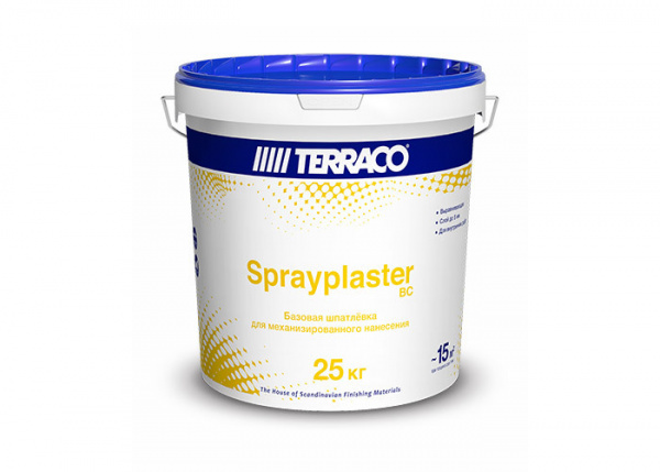 Terraco шпатлевка Sprayplaster BC 25кг