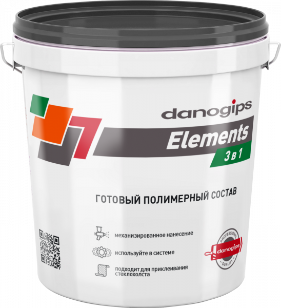 Danogips шпатлевка Elements 3 в 1 24кг (33)