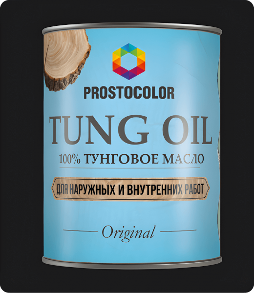 Масло тунговоеTUNG OIL 100% PROSTOCOLOR 0,75 л